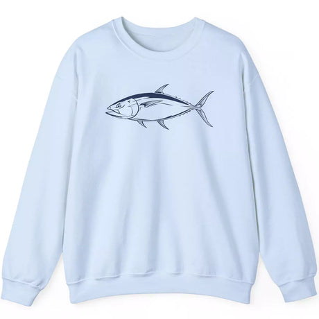 Majestic tuna light blue sweatshirt