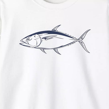 Majestic tuna white sweatshirt design