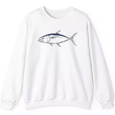 Majestic tuna white sweatshirt