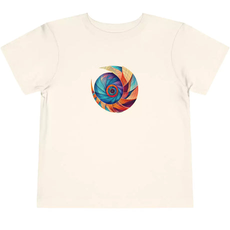 Natural Nautilus Inspired Beach Bliss Spiral toddler t-shirt