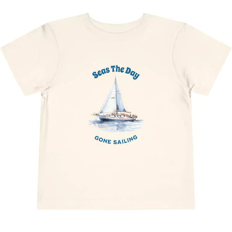 Natural Seas The Day | Gone Sailing toddler t-shirt