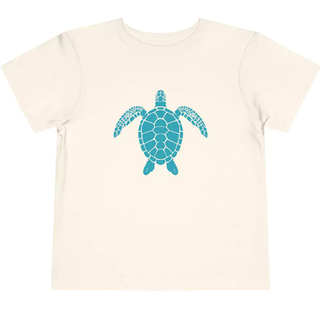 Natural Silhouette Sea Turtle toddler t-shirt