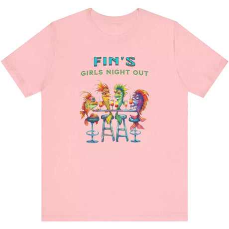 Pink Girls Night Out At Fin's t-shirt