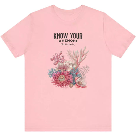 Pink Know Your Anemone t-shirt