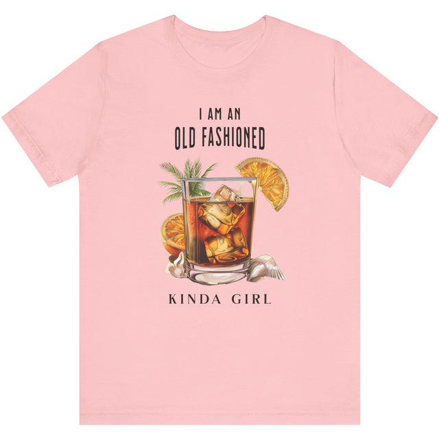 Pink Old Fashioned Girl t-shirt