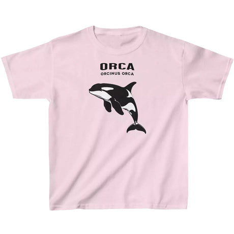 Light pink Orca (Orcinus Orca) youth t-shirt