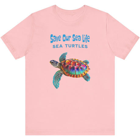 Pink Save Our Sea Turtles t-shirt