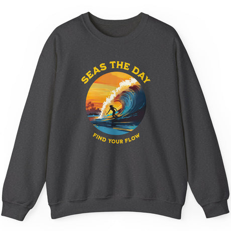 Ride The Tide sweatshirt dark heather