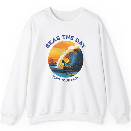 Ride The Tide sweatshirt white