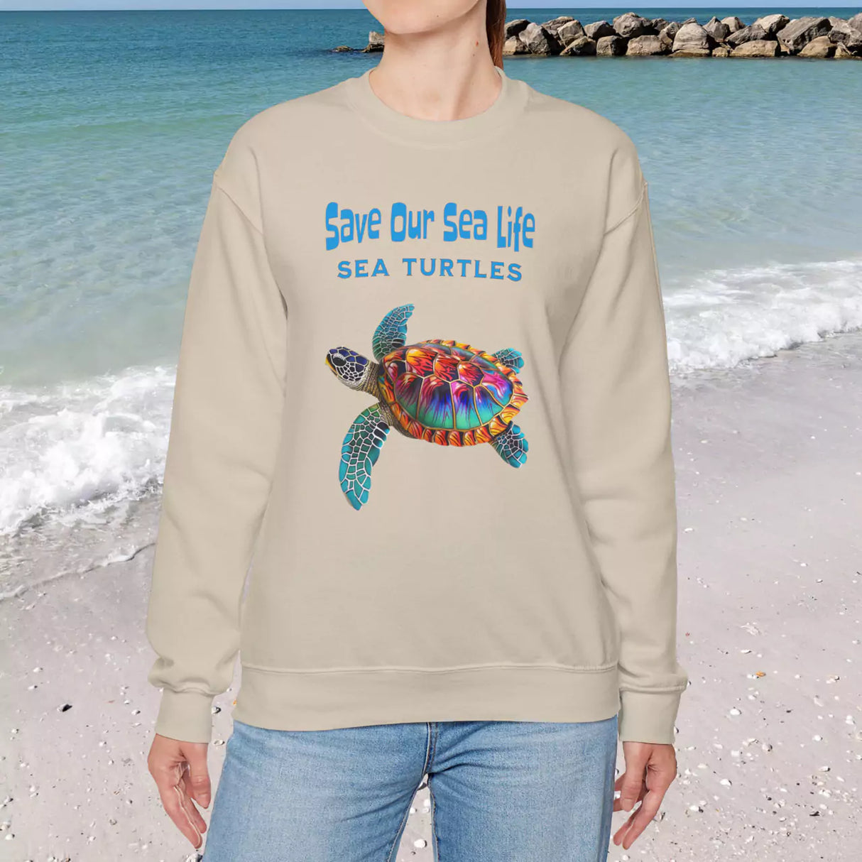 Save Our Sea Turtles Sweatshirt