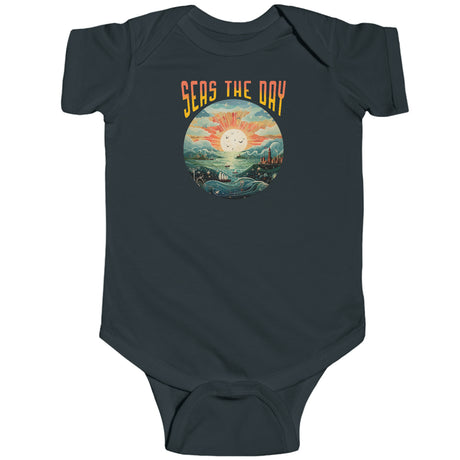 Sesa The Day Fantasy baby bodysuit in black