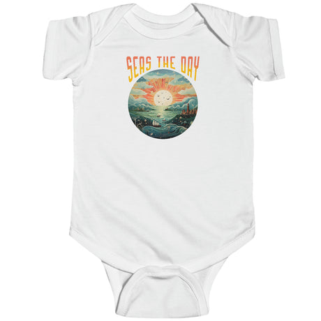 Sesa The Day Fantasy baby bodysuit in white