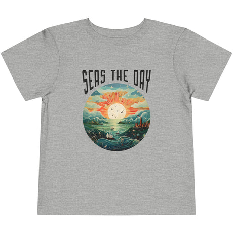 Seas The Day Fantasy youth t-shirt in athletic heather