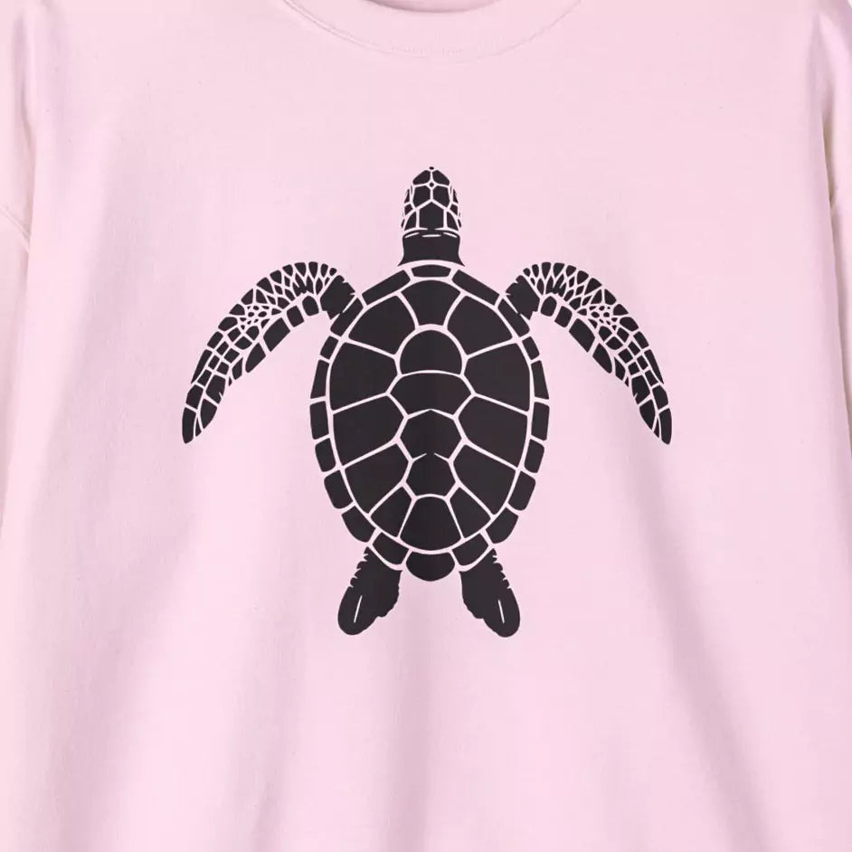 Silhouette Sea Turtle Sweatshirt