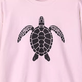 Silhouette Sea Turtle Sweatshirt