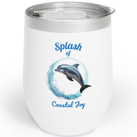 Splash Dolphin insulated tumbler right