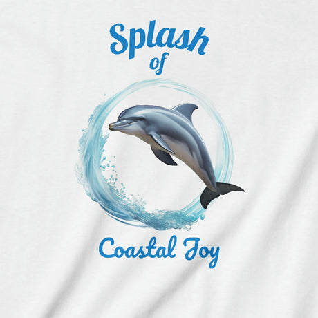 Splash Dolphin youth t-shirt design