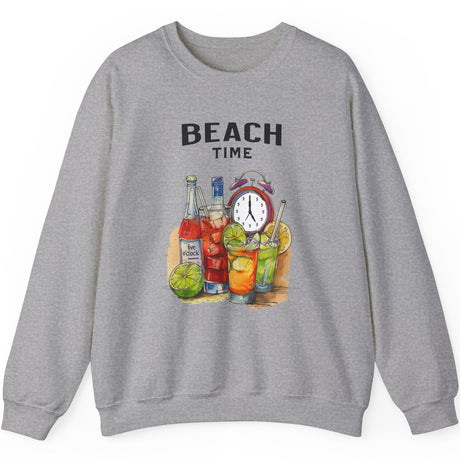 Sport gray Beach Time Always sweatshirt