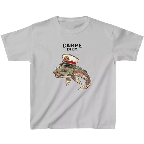 Sport gray Carpe Diem Fish youth t-shirt