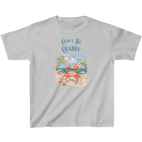 Sport gray Don't Be Crabby toddler t-shirt