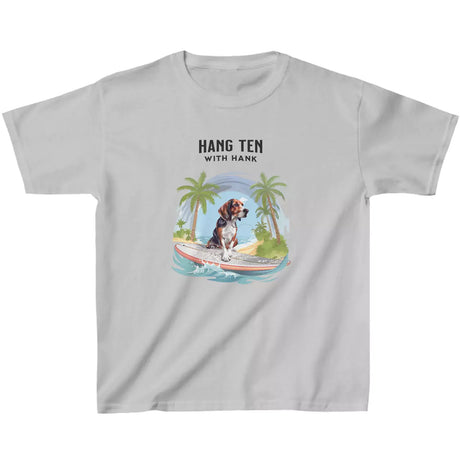 Sport gray Hang Ten With Hank youth t-shirt