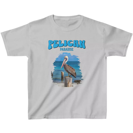 Sport gray Pelican Paradise youth t-shirt