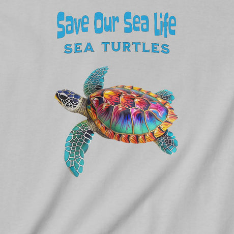 Design for Save Our Sea Turtles youth t-shirt