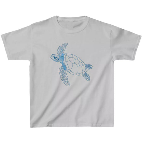 Sport gray Sea Turtle Ocean Guardian youth t-shirt