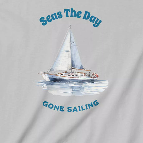 Design for Seas The Day | Gone Sailing youth t-shirt