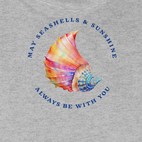 Seashells And Sunshine zip up hoodie design