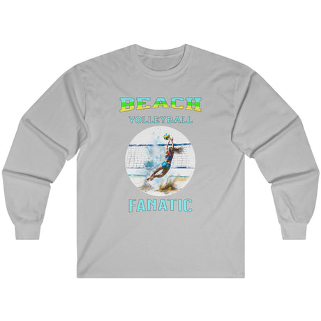 Sport gray Women's Volleyball Fanatic long-sleeve t-shirt