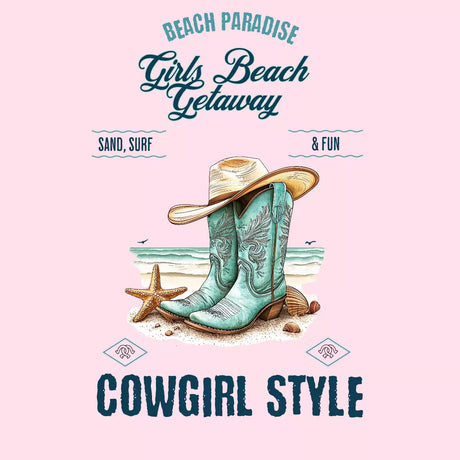 Design for Beach Paradise Cowgirl Style sweatshirt