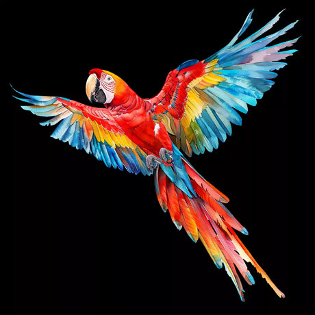 Design for Scarlet Macaw Parrot t-shirt