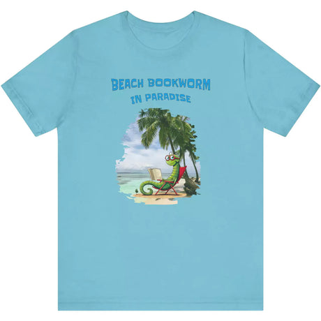 Turquoise Beach Bookworm t-shirt