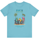 Turquoise Fin's Beach Bar Tales t-shirt