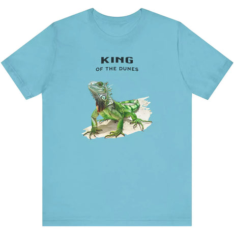 Turquoise King Of The Dunes (Iguana) t-shirt