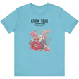 Turquoise Know Your Anemone t-shirt