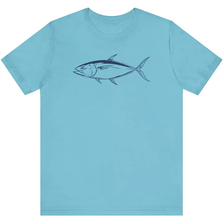 Turquoise Majestic Yellowfin Tuna t-shirt