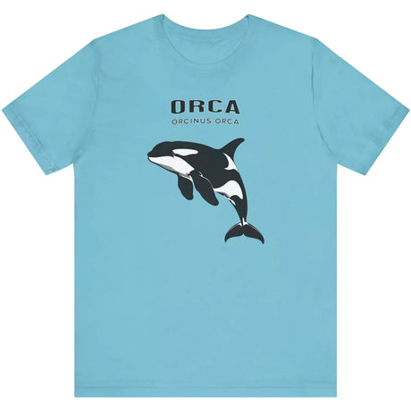 Turquoise Orca (Orcinus Orca) t-shirt