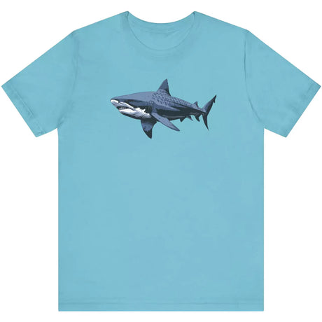 Turquoise Tiger Shark Sea Prowler t-shirt