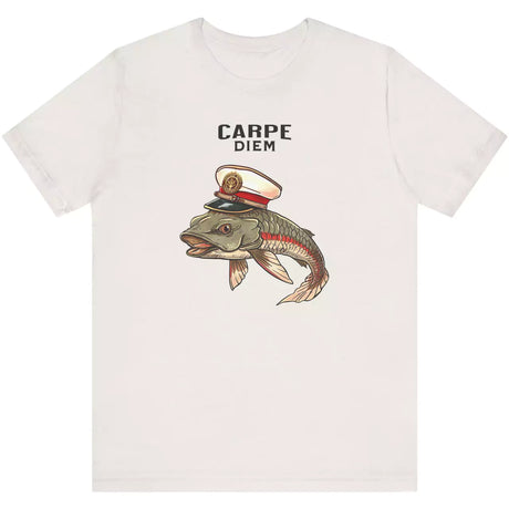 Vintage white Carpe Diem Fish t-shirt