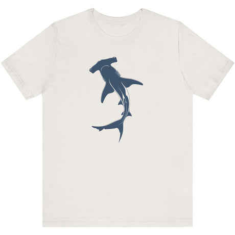 Vintage white Hammerhead Shark Silhouette t-shirt