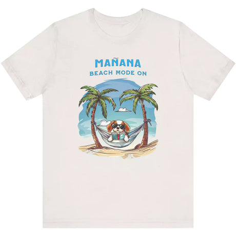 Vintage white Manana Beach Mode On t-shirt