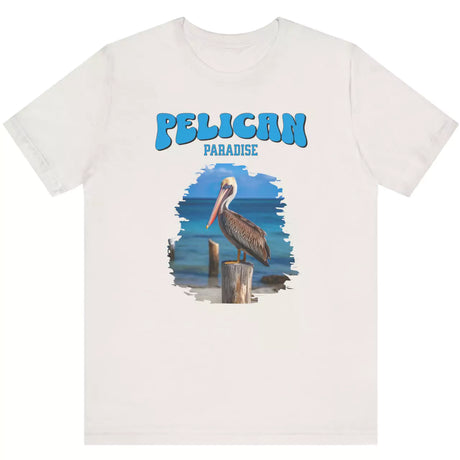 Vintage white Pelican Paradise t-shirt