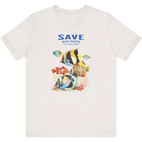 Vintage white Save Our Reefs Angels Clowns t-shirt