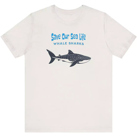 Vintage white Save Our Sea Life | Whale Sharks t-shirt