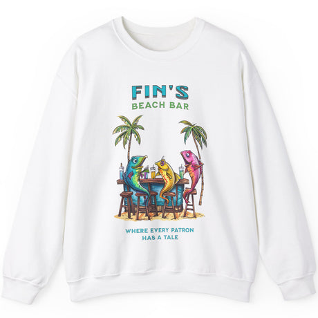 White Fin's Beach Bar Tales sweatshirt