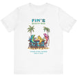 White Fin's Beach Bar Tales t-shirt