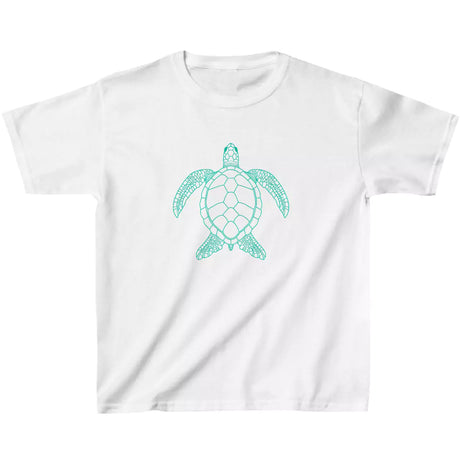 White Sea Turtle Journey youth t-shirt