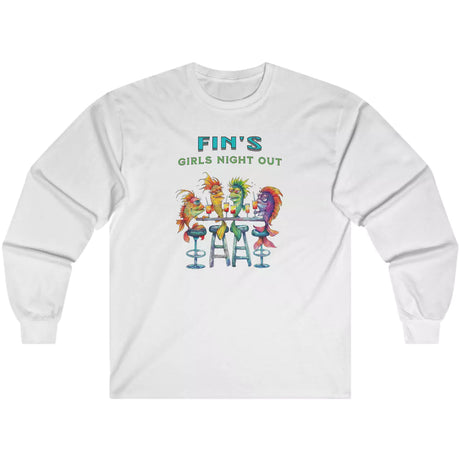 White Girls Night Out At Fin's long-sleeve t-shirt